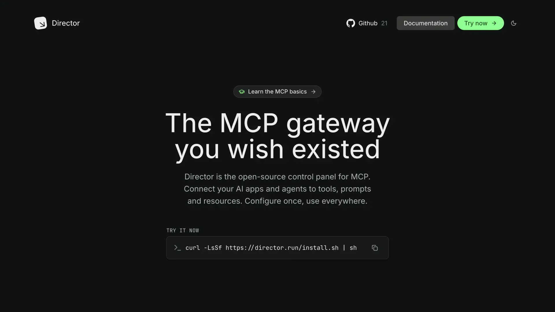 Screenshot showing both the dark and light mode of the docs